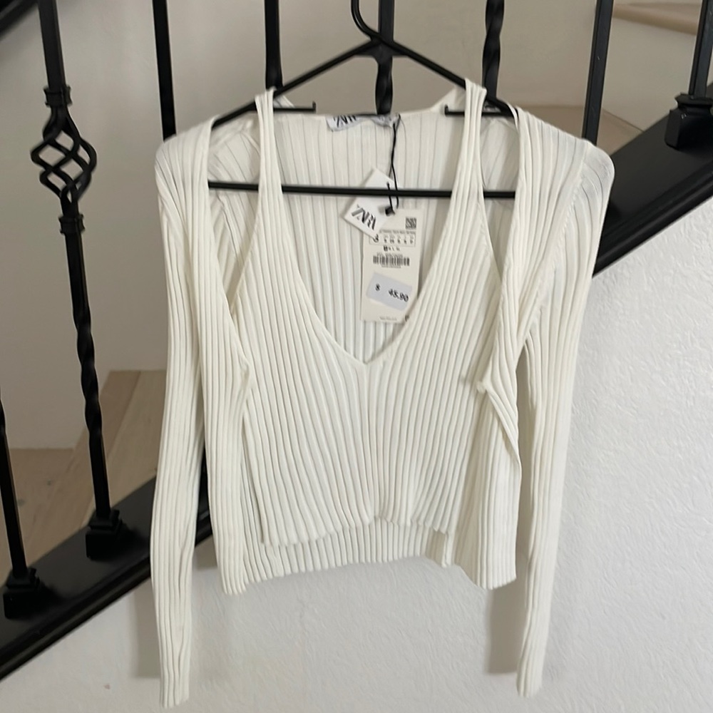 Zara knit top